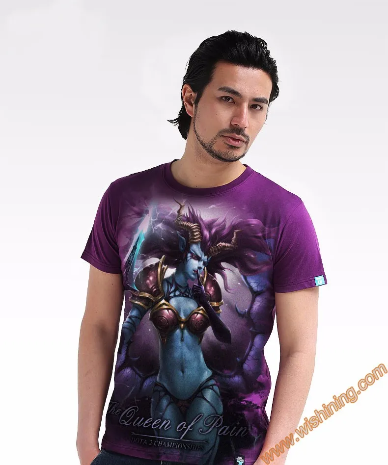 DOTA 2 Queen of Pain t-shirt Tee8801 (2)