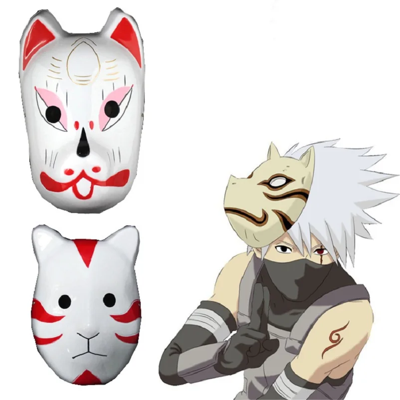 

High-Q Unisex Anime NARUTO Hatake Kakashi Masks Eyewear Cosplay Costumes mask vizard mask