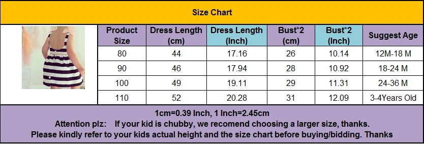 3t Size Chart