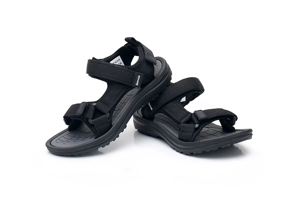 Apakowa Unisex Little Kid Boys Girls Summer Peep-Toe Beach Walking 3 Strap Sport Sandals Child Washable Quick Drying Water Shoes