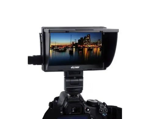 Монитор и зарядное устройство для камеры Viltrox 7 ''DC 70 II 1280x800 HD LCD HDMI AV вход Canon Nikon