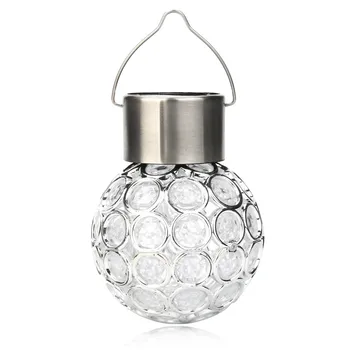 

Solar Hanging Night Light Waterproof Solar Changing Colour Rotatable Decorative Outdoor Solar Led Grow Garden Round Ball Lights
