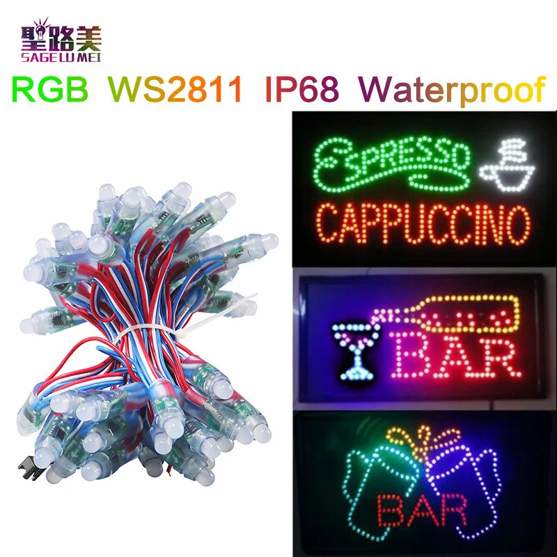 DC5V-12mm-WS2811-led-pixel-module-IP68-waterproof-full-color-RGB-string-christmas-LED-light-Addressable