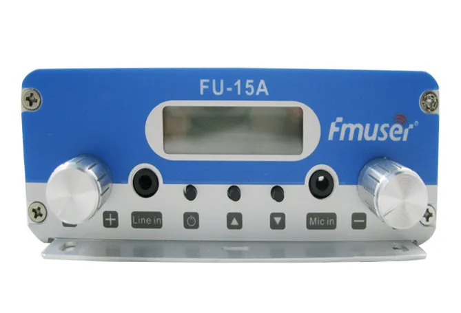 FU-15A 10 Вт 15 Вт FM стерео PLL передатчик для fm-станции с адаптером питания
