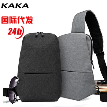 

040718 new hot man chest bag male leisure messenger bag