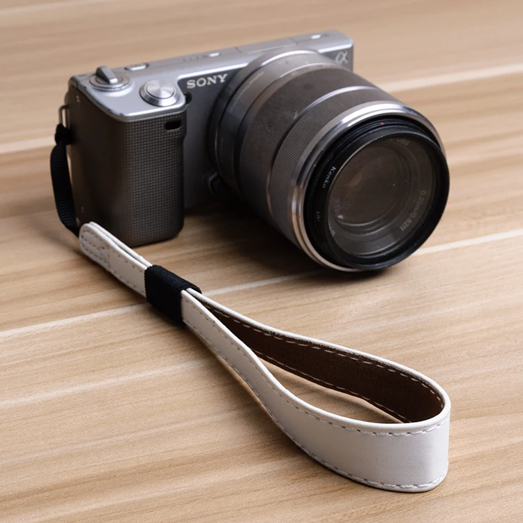 Мода характеристика Универсальный камера наручный ремешок мягкий PU DSLR для nikon/canon/fuji/sony A5100a6300A7RM2A6000A6500a7