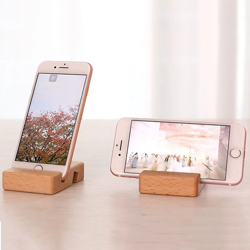 Actionclub деревянный держатель для телефона для iPhone 6 6s 7 Plus, подставка для мобильного телефона, универсальная деревянная подставка для iPhone 6s