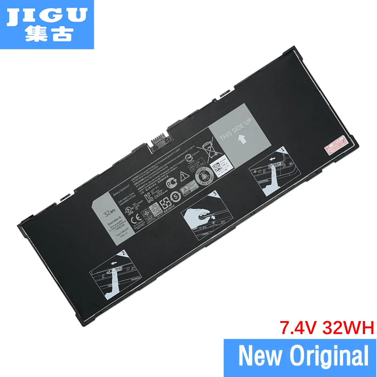 JIGU аккумулятор для ноутбука 312-1453 451-BBGS BBIN 9MGCD VYP88 XMFY3 XRXMG для DELL Venue 11 Pro 5130