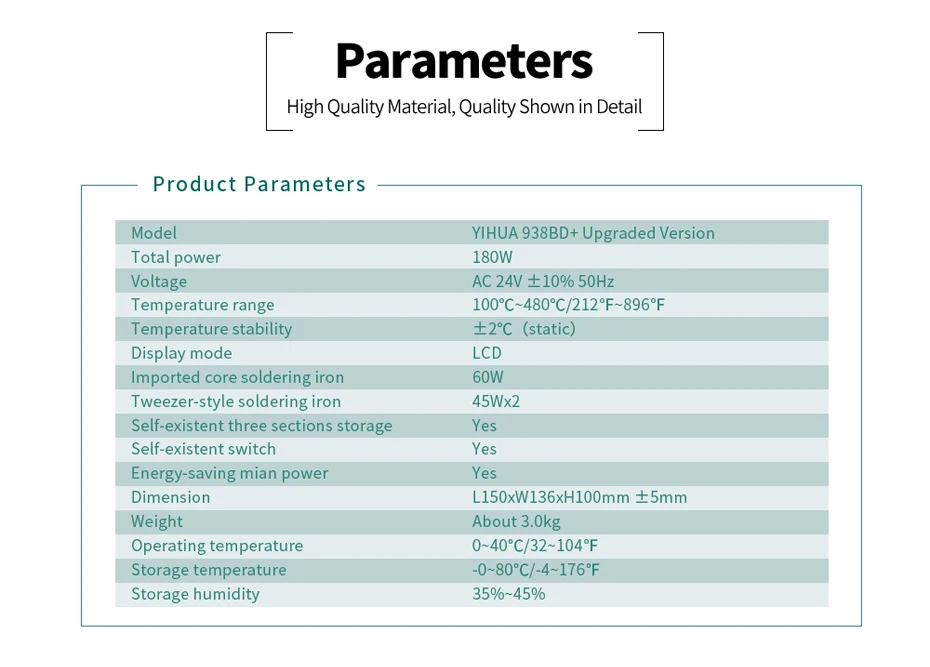 YIHUA Soldering Iron Station 11