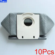 10 шт. моющиеся мешки для пылесоса мешка для сбора пыли Замена для Philips fc8134 fc8613 fc8614 fc8220 fc8222 fc8224 fc8200 Бесплатная Post