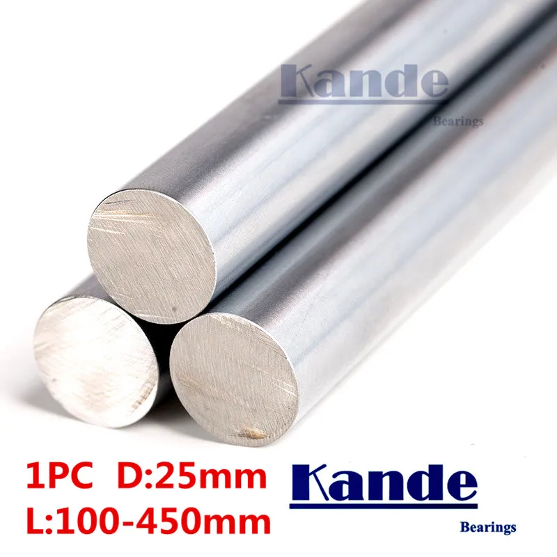Kande Bearings 1pc d 25mm 3D font b printer b font rod shaft 25mm linear shaft
