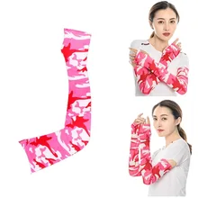 Для мужчин и женщин, чистый цвет, рукав для рук, Спорт, бег, Велоспорт, гольф, рыбалка, без пальцев, Ciclismo, баскетбольные рукава с манжетами, гетры для рук