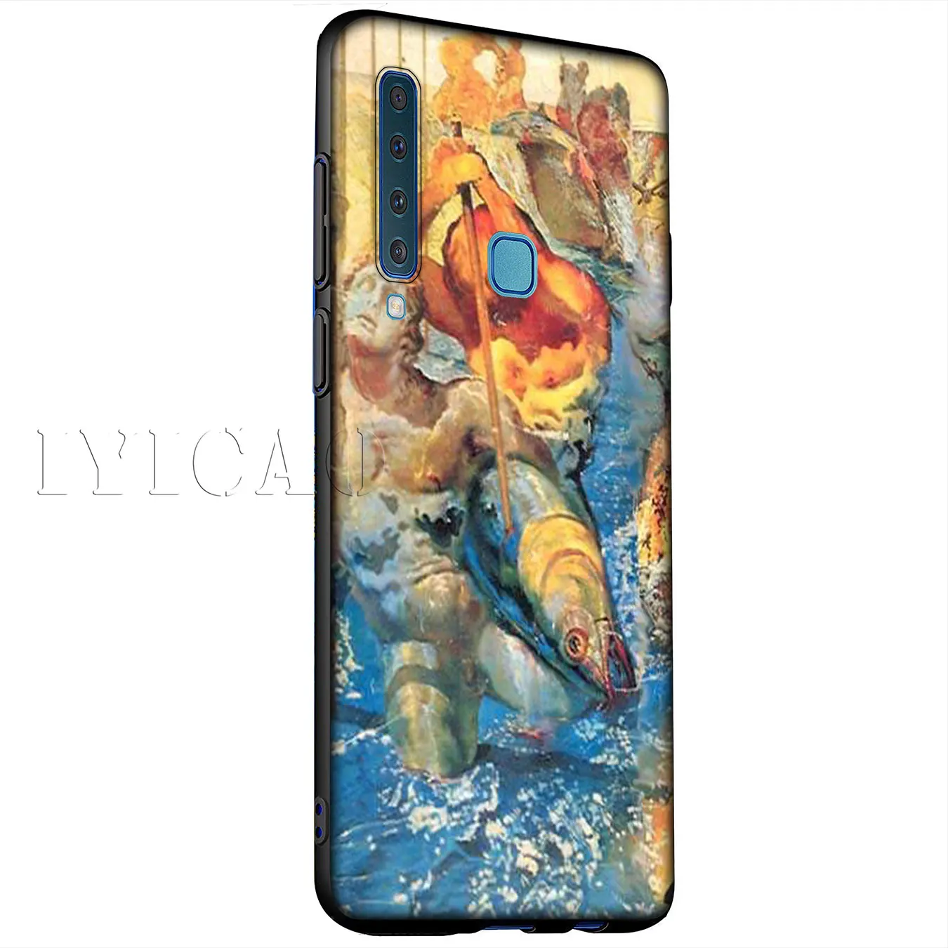 IYICAO Salvador Dali художественный красивый мягкий чехол для Samsung Galaxy A6 Plus A9 A8 A7 2018 A3 A5 2016