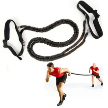Wellsem Fitness Bounce Trainer Rope Resistance Band Basketball Tennis Running Jump Leg Strength Agility Training Strap equipment