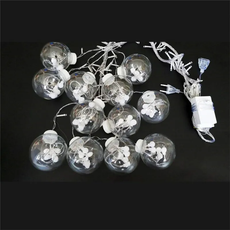 3M Window Garland Balls LED Lights String Starry Crystal Wishing ball Decors For Bar Wedding Christmas New Year Valentine's Day 3M Window Garland Balls LED Lights String Starry Crystal Wishing ball Decors For Bar Wedding Christmas New Year Valentine's Day