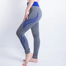2017 New Arrival Women s Casual Breathable Workout Leggings Fitness High Waist Elastic Knitted Ankle Leggings