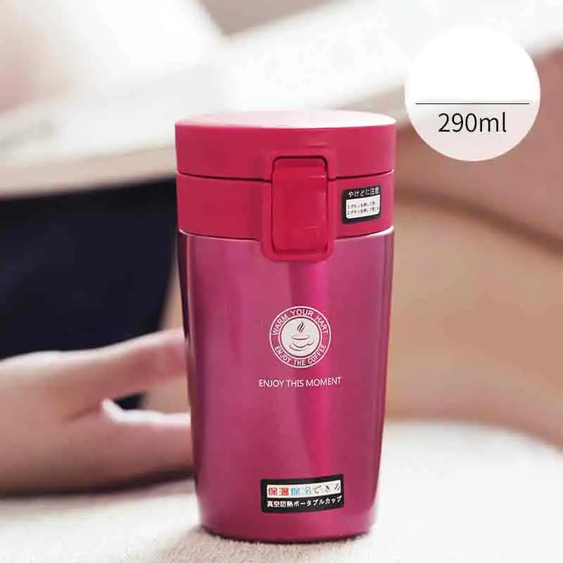 

290 ml Insulating cup Simple coffee cup Vacuum Flask Stainless Steel tumbler children thermos Coffee Mug insulated cup