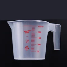 Кухонные инструменты 250 мл пластиковая чаша инструменты для сахарная выпечка мерный кофе