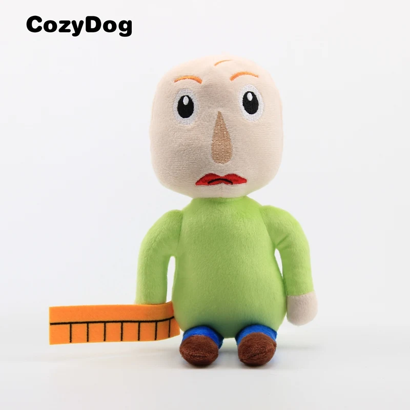25 CM Baldi's Basics in Education and Learning Baldi's Figure Toys Soft Stuffed Doll Toys for Kids Gift Baldi with Ruler