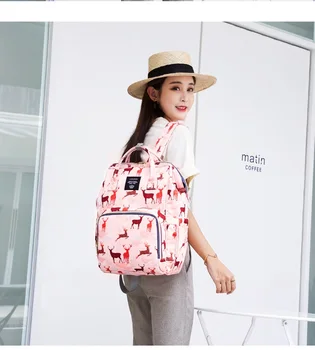 

Mummy Bag Multi-function and large capacity Mother and child Backpack Backpack Fashion Mom's Bag Diaper bag