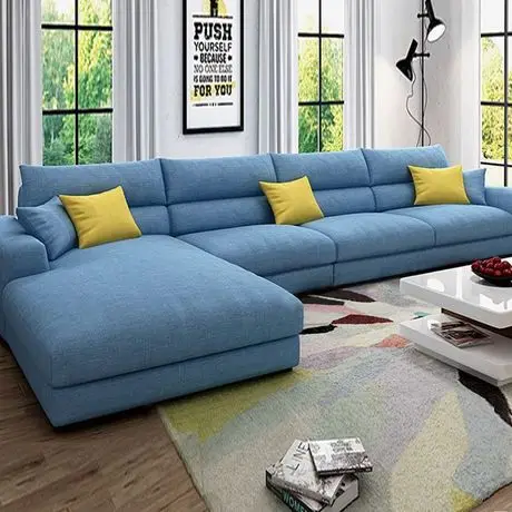 Us 11569 99 11 Off Living Room Sofas Furniture Home Fabric Sofa Bed Sectional Couch Recliner 355 174 90cm Minimalist