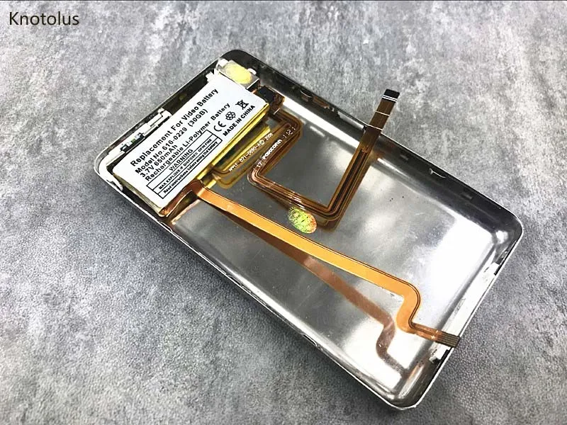 Металлическая задняя крышка для iPod 5 поколения видео 30 Гб 650 мАч | Электроника