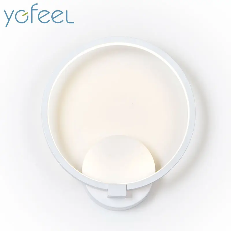 [YGFEEL] LED Wall Lamps 8W Modern Simple European Style Bedroom Bedside Reading Lamp Living Room Foyer Lighting AC90-260V