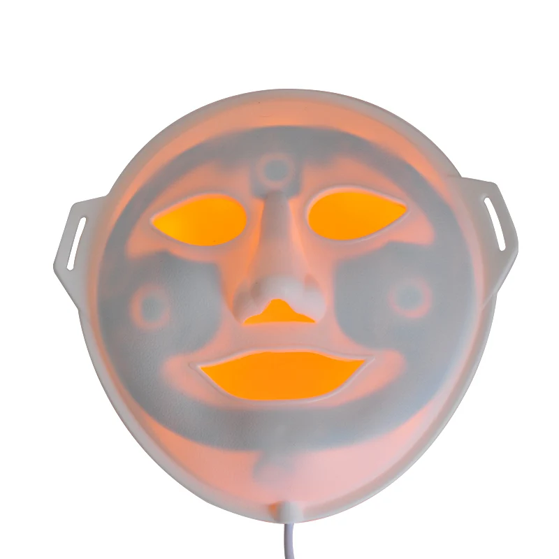Фотон светодиодный маска для лица фотодинамическая силиконовая маска для лица Красота морщин устройство угорь омоложения кожи вибрационный массаж