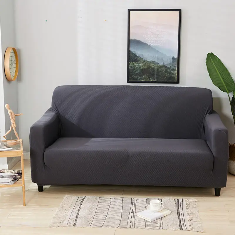 

High Quality Solid Color Cotton waterproof Sofa Cover Slipcovers all-inclusive Couch Case for different Shape Sofa free shipping