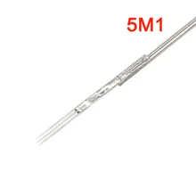 50 шт. 5M1 Одноразовые стерилизованные Иглы для татуажа для татуировки Machine Gun Поставки