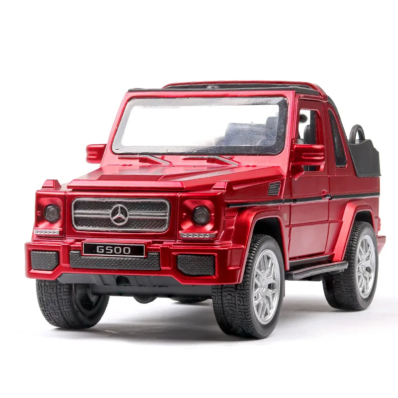 Модель внедорожника Mercedes Benz G500 модель автомобиля 1:32 литые автомобили из