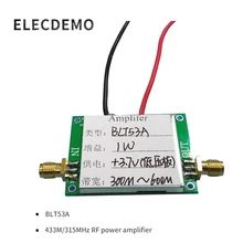 BLT53A Module 433M RF power amplifier Low voltage version 3.7v with si4463, SI4432 broadband high gain function demo board BLT53A Module 433M RF power amplifier Low voltage version 3.7v with si4463, SI4432 broadband high gain function demo board