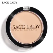 SACE LADY матовая безпористая фиксирующая пудра, натуральный макияж, водостойкий, улучшая, свободный порошок, масло для кожи, компактный пресс-порошок