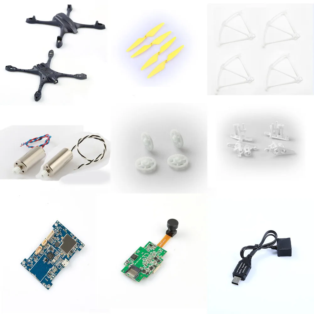 Hubsan X4 Star Pro H507A RC Квадрокоптер запасные части двигателя шестерни лопасти сиденья