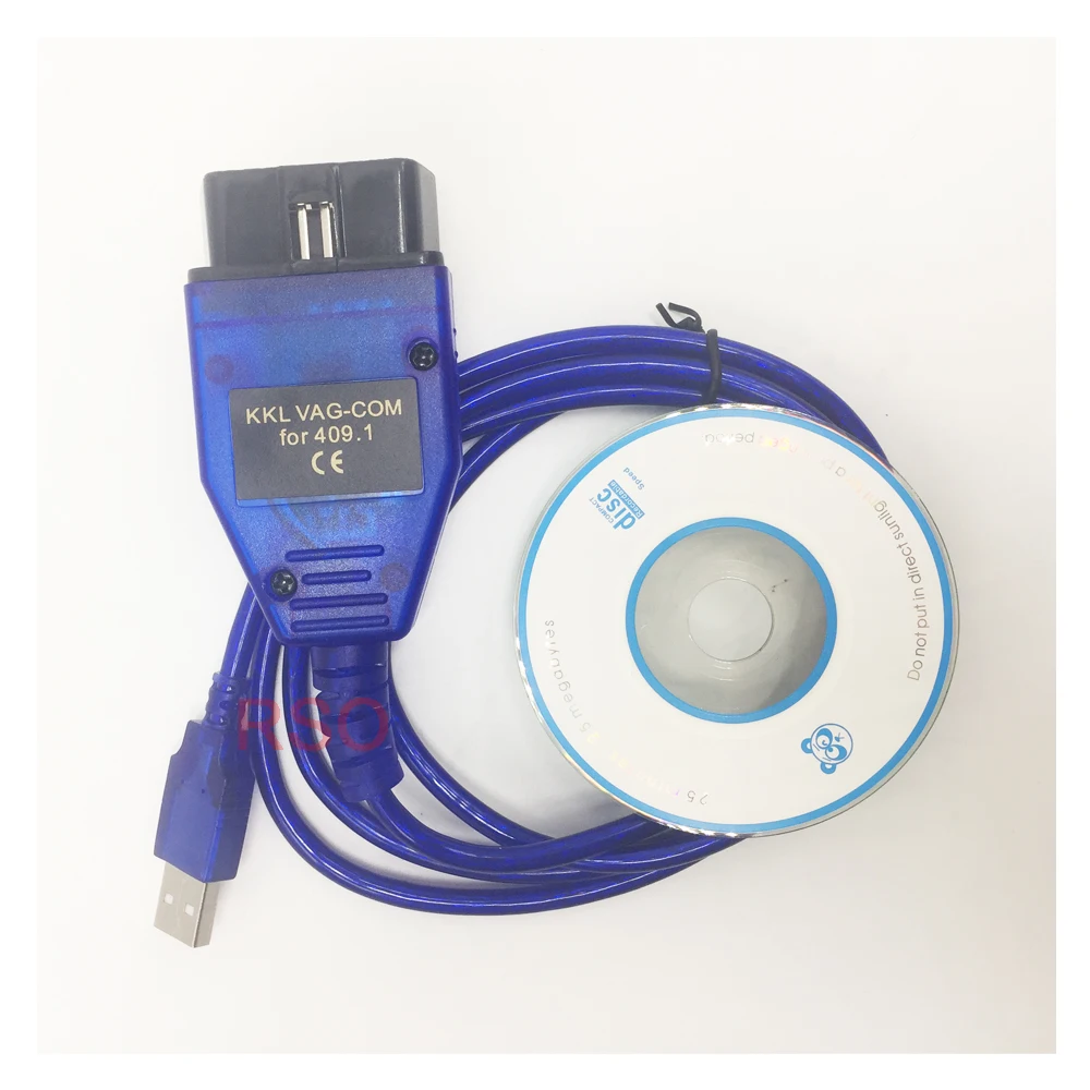 Диагностический сканер forVAG KKL 409 USB FTDI OBD2 KKL409 для автомобилей серии VAG