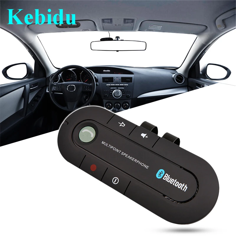 

kebidu Wireless Bluetooth Audio Receiver Adapter Car Kit Speakerphone for MP3 Music Player For iphone Samsung Xiaomi Newest