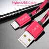 Raxfly микро ЮСБ Кабель для Xiaomi Redmi 4X Microusb Зарядное устройство Шнур USB кабель для Nokia samsung S7 S6 края нейлон зарядка через usb провода юсб кабель для з... ► Фото 2/6