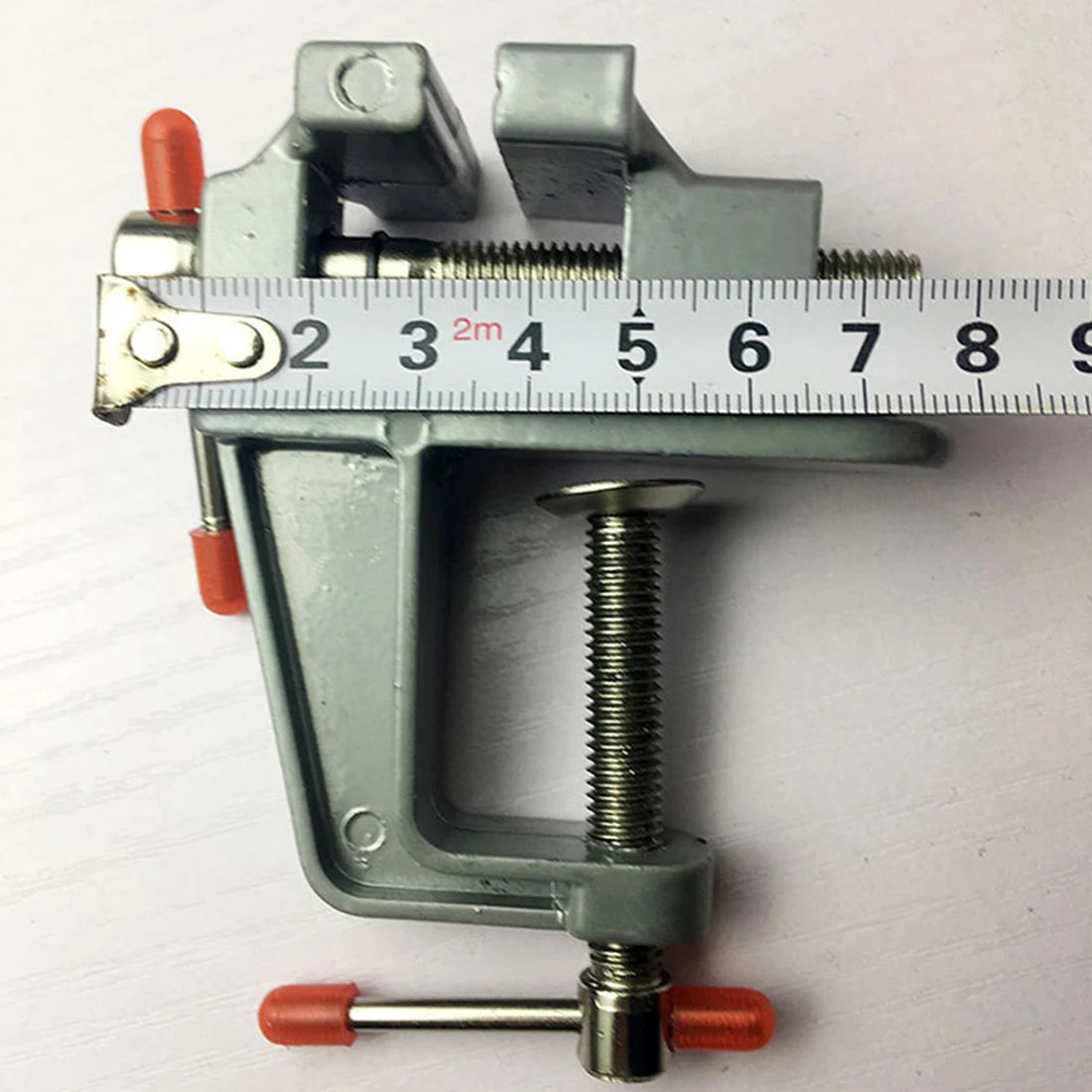 Алюминиевый маленький хобби ювелира зажим на стол и скамья Мини Ручной инструмент тиски 3,5"