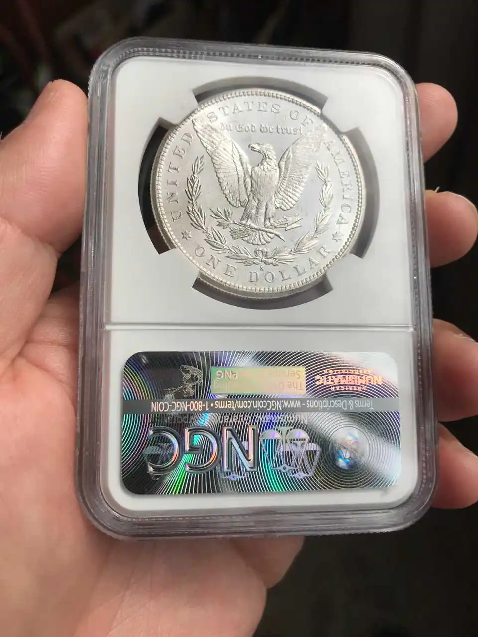 

America Morgan Chase Morgan Coin ngc Rating Coin High imitation silver dollar Queen of England can blow