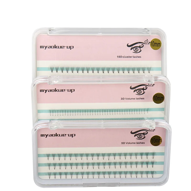 

New False Eyelashes Thickness 0.07 Curl C Wave Individual Eyelash Extension of Mink Black Soft Women False Eye Lashes