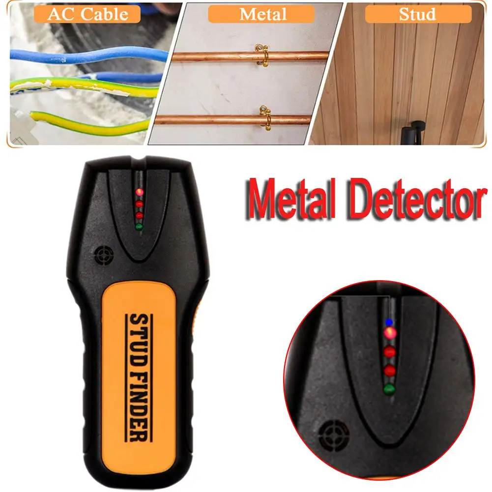 

TS78B Handheld Metal Detector Wall Wood Stud Finder Electronic Wire Sensor Cable Scanner For Detect Wall Electrical Wires