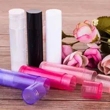 5 г 5 мл пластиковый пустой мини-бальзам для губ контейнер с крышкой губная помада блеск для губ тюбик упаковочный контейнер для косметической продукции 1000 шт DHL