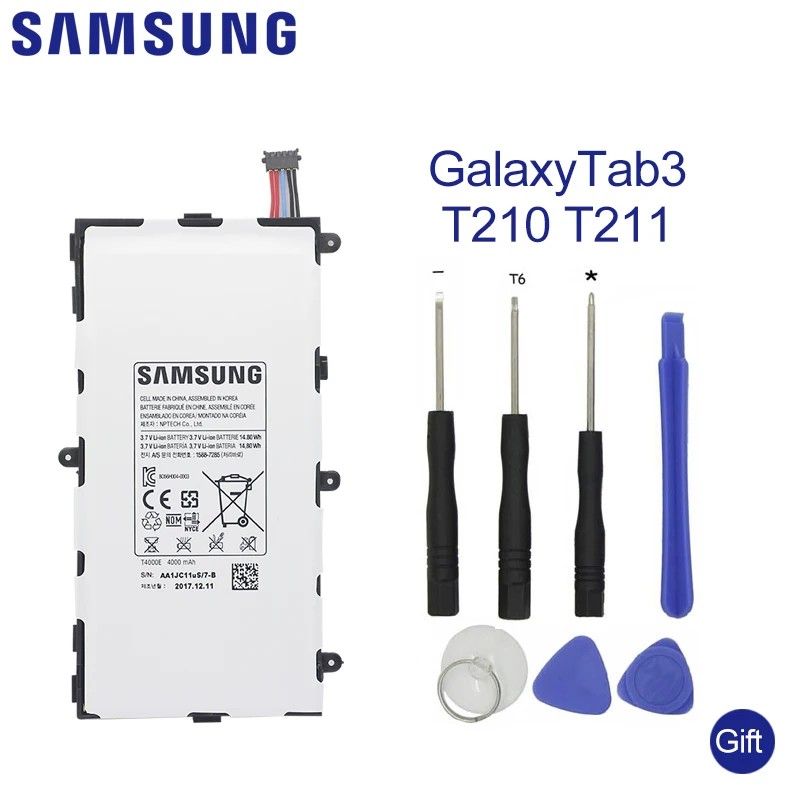 SAMSUNG Tablet Battery T4000E For Samsung Galaxy Tab3 Replacement