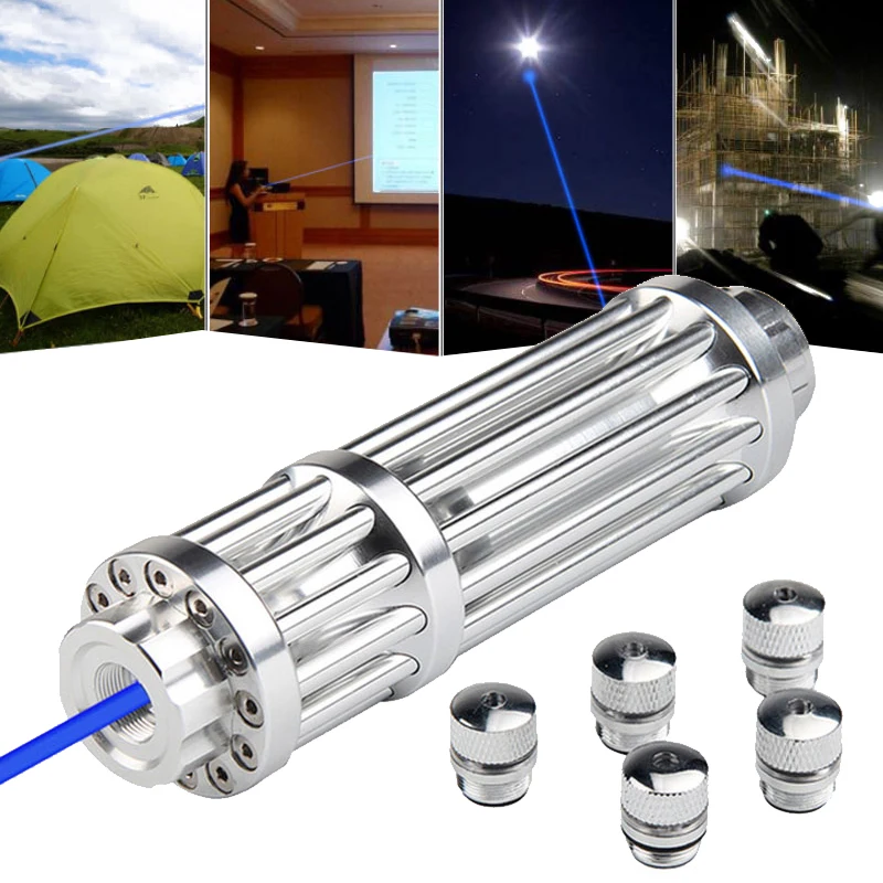 

Laser Pointer Laser Pen Portable Laser Light 200mW Focusable Beam Starry Sky Military