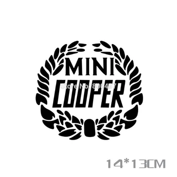 

New Car Styling Decorative Decal Mini Laurel Flower Wheat Stickers for Cooper Clubman Roadster Countryman Paceman Coupe JCW