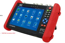 Frees shiping New Product Pro Security 2 in 1 CVBS IPC CCTV TESTER 7INCH IPC Touch Screen Camera Video PTZ Tester