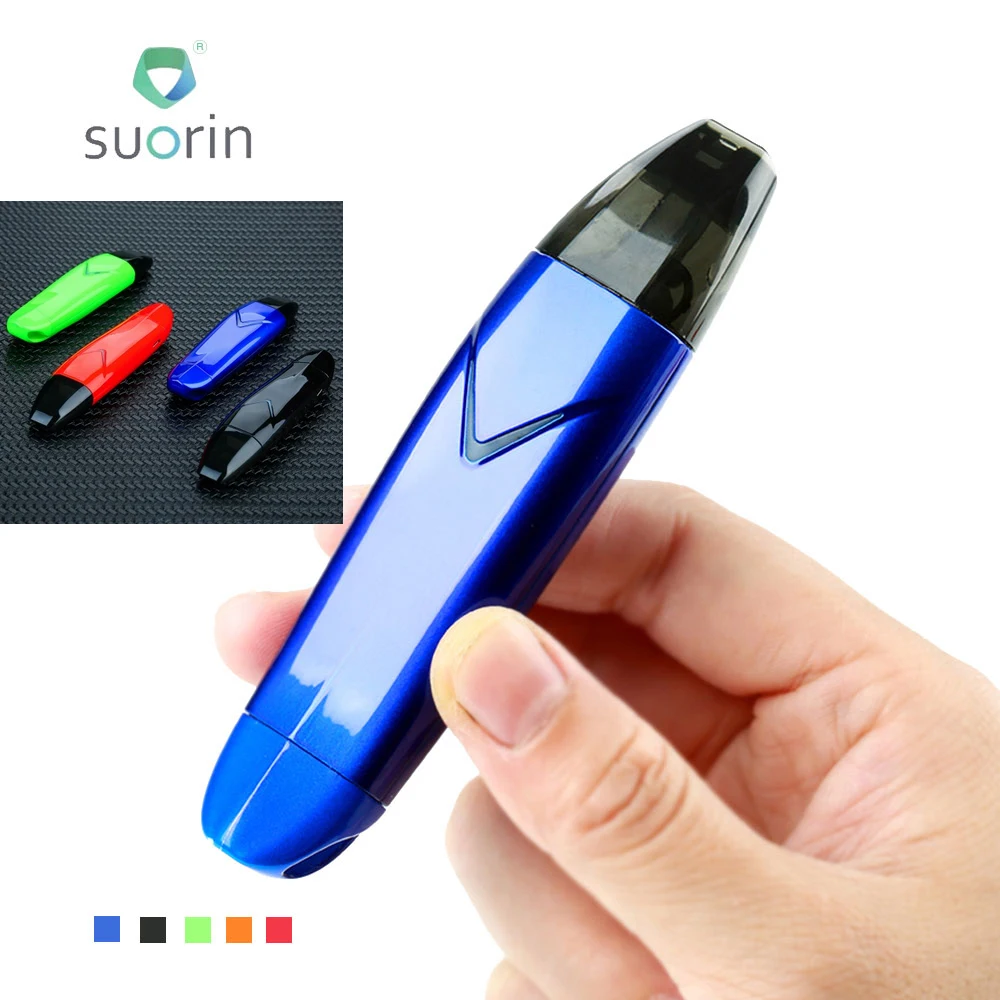 

Original Suorin Vagon Starter Kit with 430mAh Battery & 2ml Pod Cartridge Portable AIO Kit for Great MTL Vape vs Suorin AIR