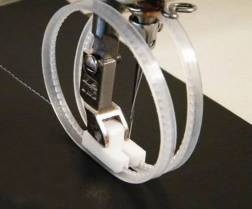 

1Piece Industrial Sewing Machine Parts Presser Foot Flat Car Leather Citroen Fluorine Rolling Ring Presser