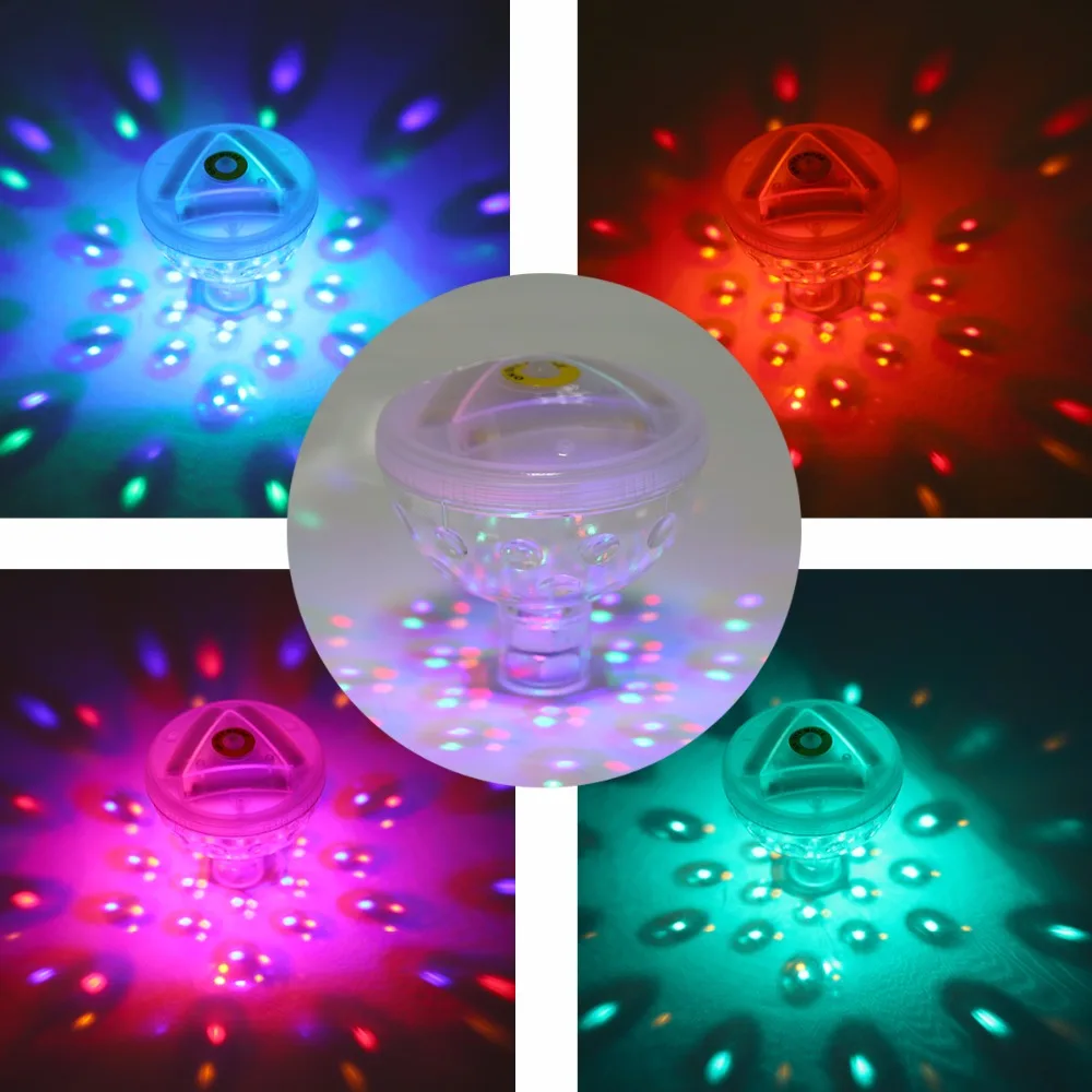 Wallfire 5 световых режимов, подводный светодиодный плавающий свет для ванной комнаты для детей, светодиодный светильник для ванной
