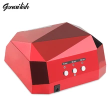 genailish 36W UV Lamp Nail Dryer UV LED Lamp for Nails Gel Dryer Nail Lamp Diamond Shape Curing for UV Gel Polish Nail Art Tools